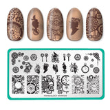 Steampunk: Gear & Grit (MXM109) - Nail Stamping Plate