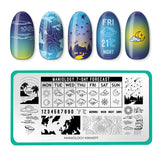 Storm Chaser: Weather Forecast (MXM077) - Nail Stamping Plate