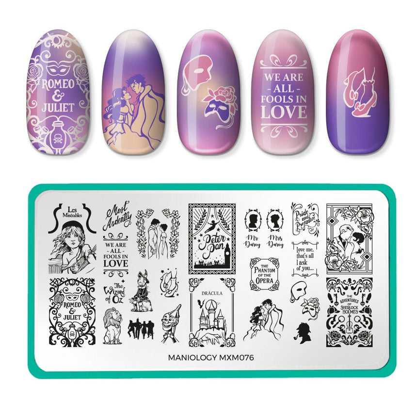 Storyteller: First Edition (MXM076) - Nail Stamping Plate