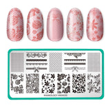 Sweet and Sultry: Sugar Laced (MXM051) - Nail Stamping Plate