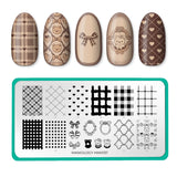 Teddy and Me: Bear Necessities (MXM137) - Nail Stamping Plate