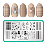 Teddy and Me: Cub Collective (MXM138) - Nail Stamping Plate