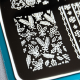 Tinsel Trinkets: Dainty Delights (MXM164) - Nail Stamping Plate