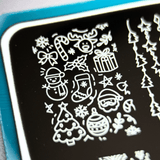 Tinsel Trinkets: Dainty Delights (MXM164) - Nail Stamping Plate