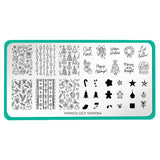 Tinsel Trinkets: Dainty Delights (MXM164) - Nail Stamping Plate