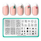 Tinsel Trinkets: Dainty Delights (MXM164) - Nail Stamping Plate