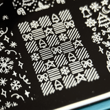 Tinsel Trinkets: Twinkling Trinkets (MXM163) - Nail Stamping Plate