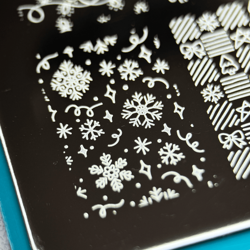 Tinsel Trinkets: Twinkling Trinkets (MXM163) - Nail Stamping Plate