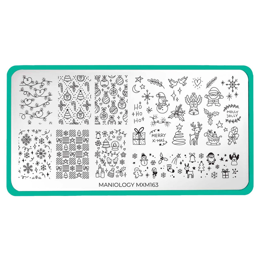 Tinsel Trinkets: Twinkling Trinkets (MXM163) - Nail Stamping Plate