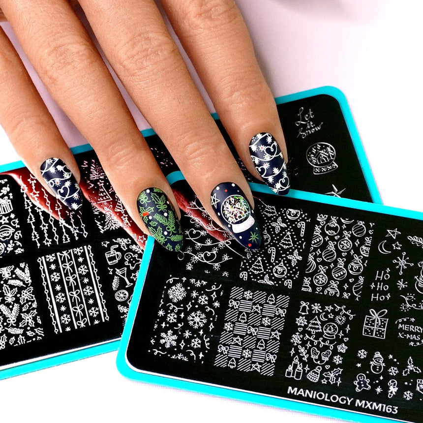Tinsel Trinkets: Dainty Delights (MXM164) - Nail Stamping Plate