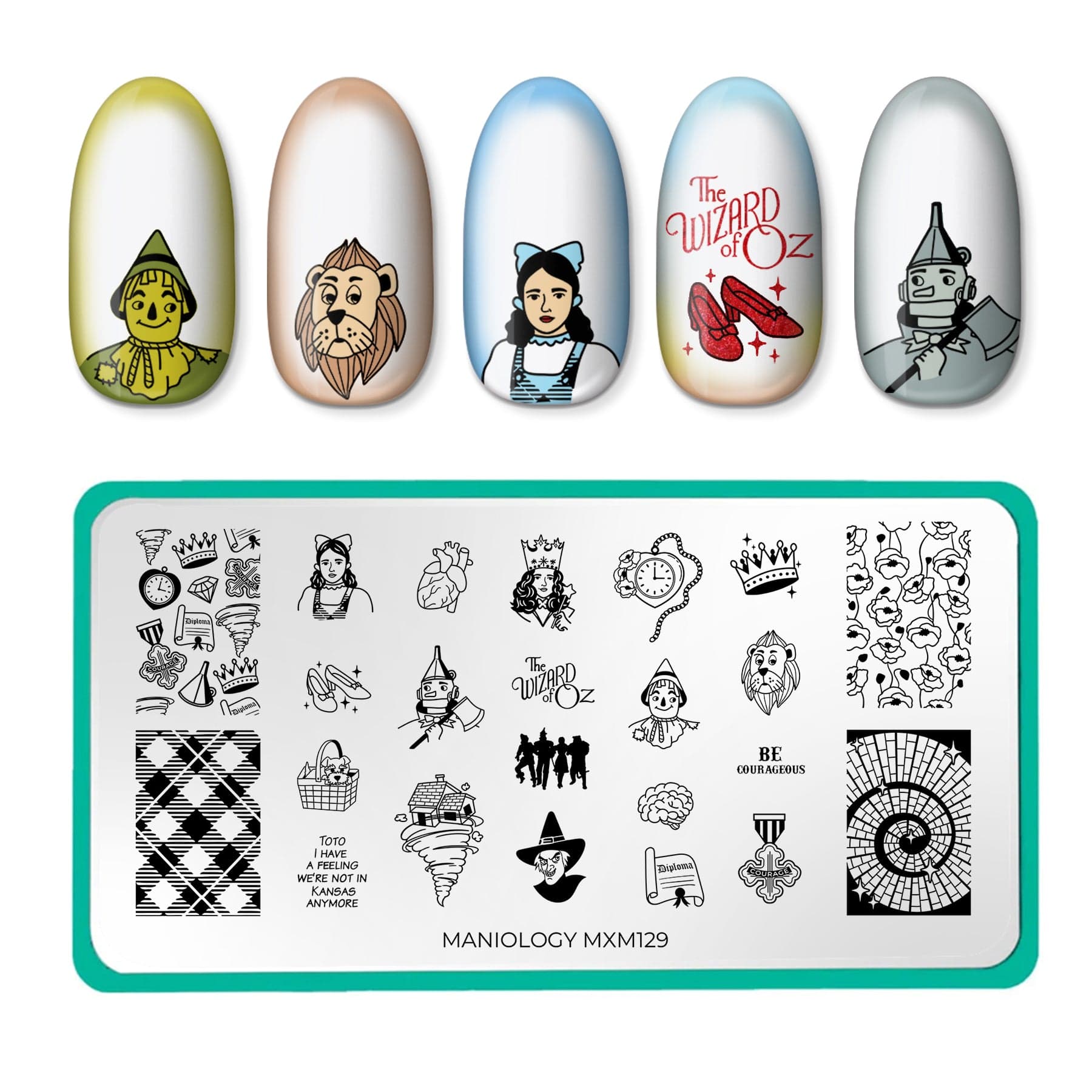 新品未使用未開封品 MARCHIAL ARTS MARCH THE 5TH Wizard Of Oz: No Place Like Home (MXM129) - Nail Stamping