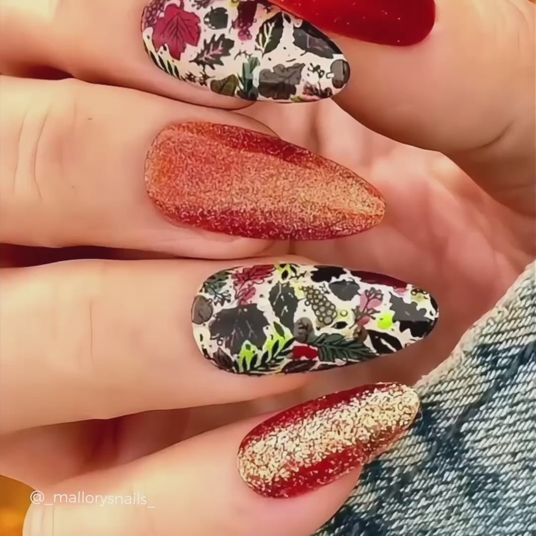 Give Thanks (M536) - Nail Stamping Plate – Maniology