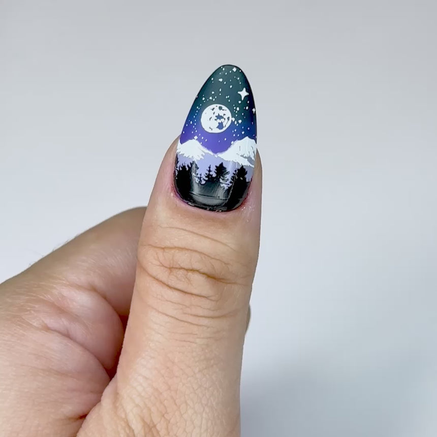 Skyline Summit (M603) - Nail Stamping Plate