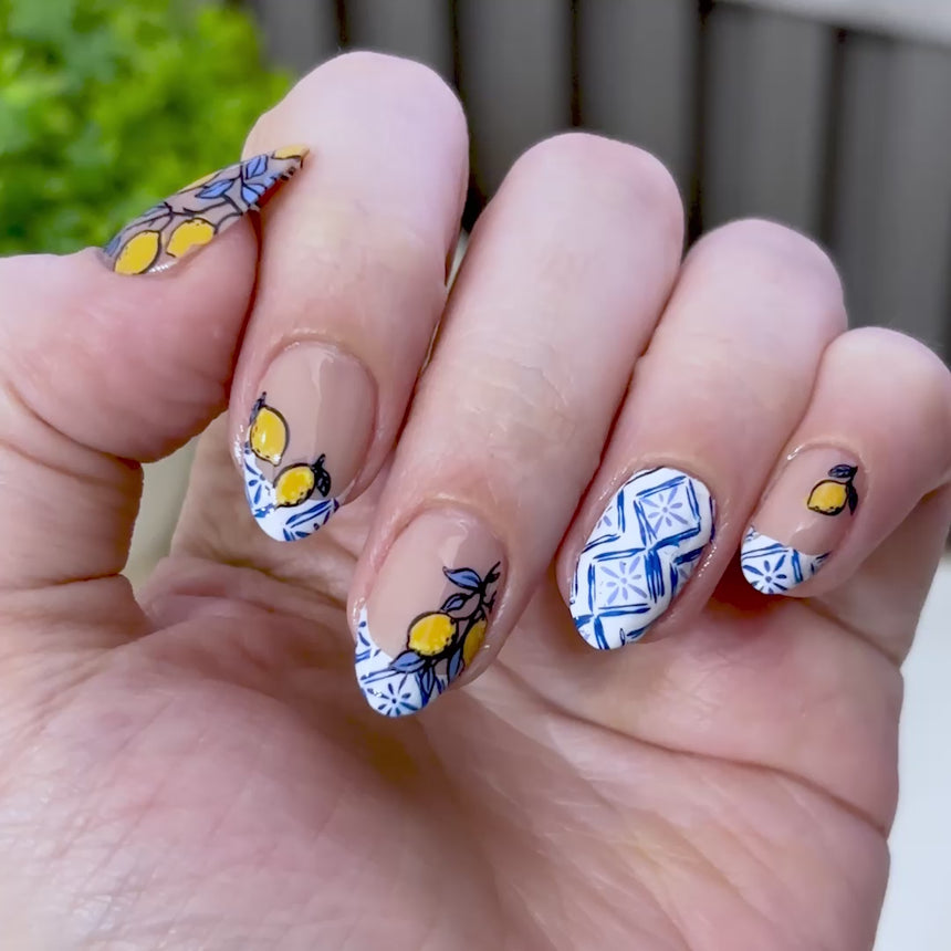 Limoncello (M713) - Nail Stamping Plate