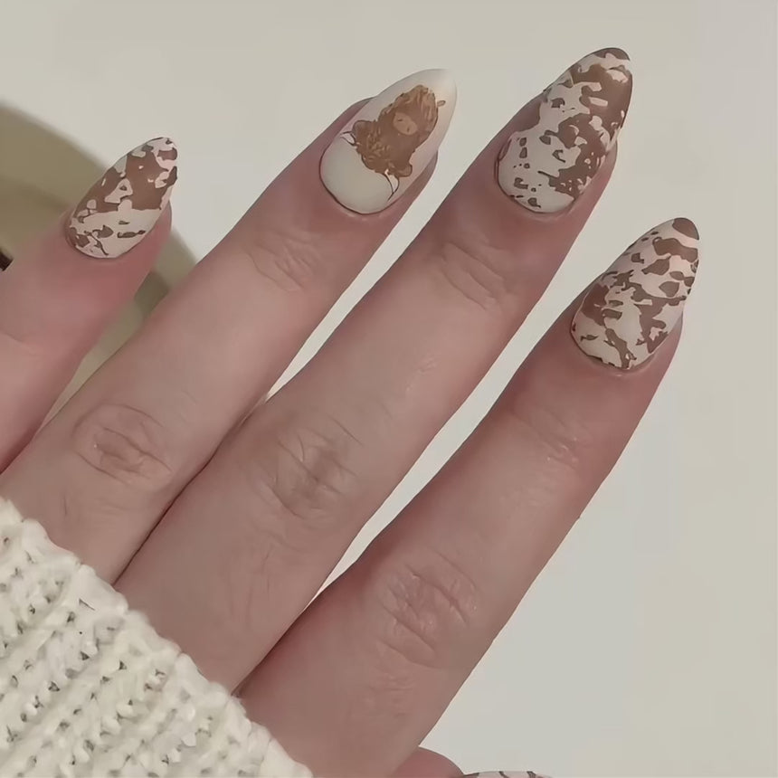 Moo-velous (M391) - Nail Stamping Plate