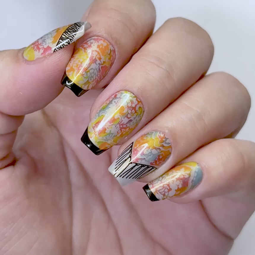 Wrapped in Wool (M685) - Nail Stamping Plate