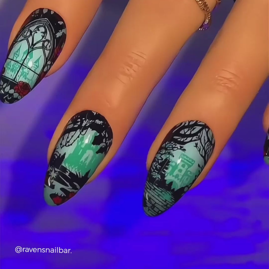 Castle's Keep (M593) - Nail Stamping Plate