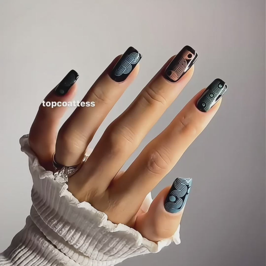 Rainforest Blooms (M612) - Nail Stamping Plate