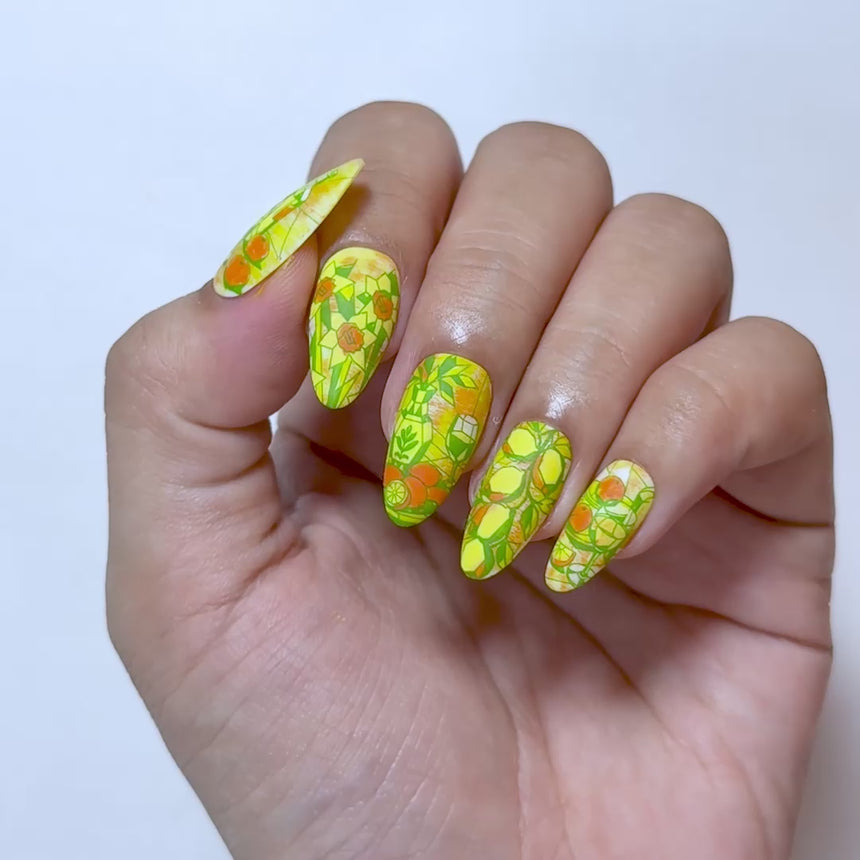 Perfect Angles (M736) - Nail Stamping Plate