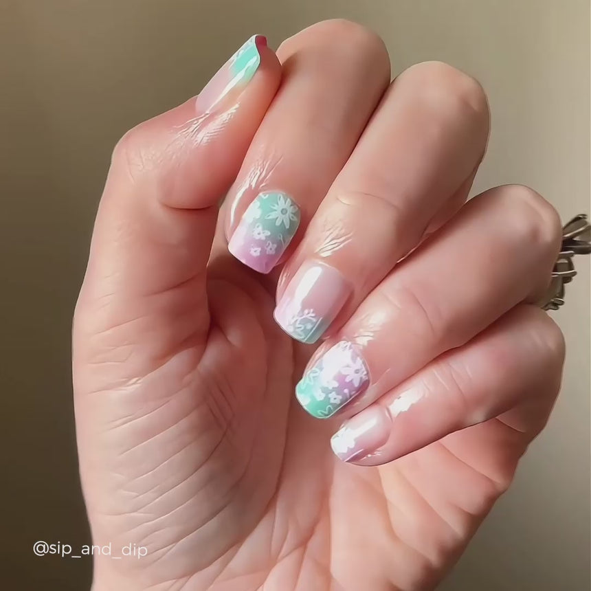 Artist Collaboration: sip_and_dip (M434) - Nail Stamping Plate