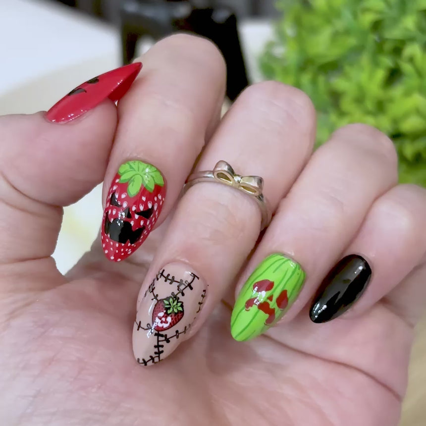 Fruit Frenzy (M619) - Nail Stamping Plate