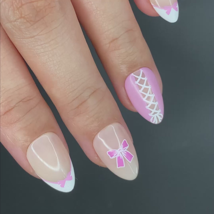 Bows & Ribbons (M453) - Nail Stamping Plate