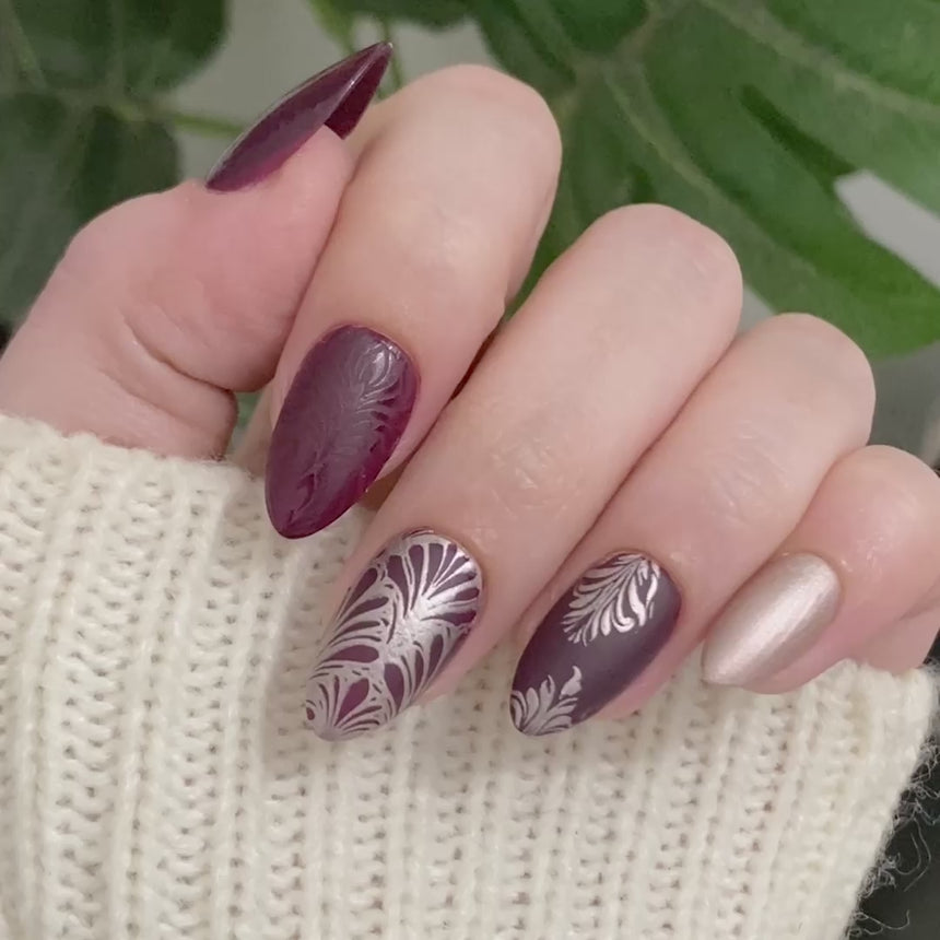 Etched in Steel (M655) - Nail Stamping Plate