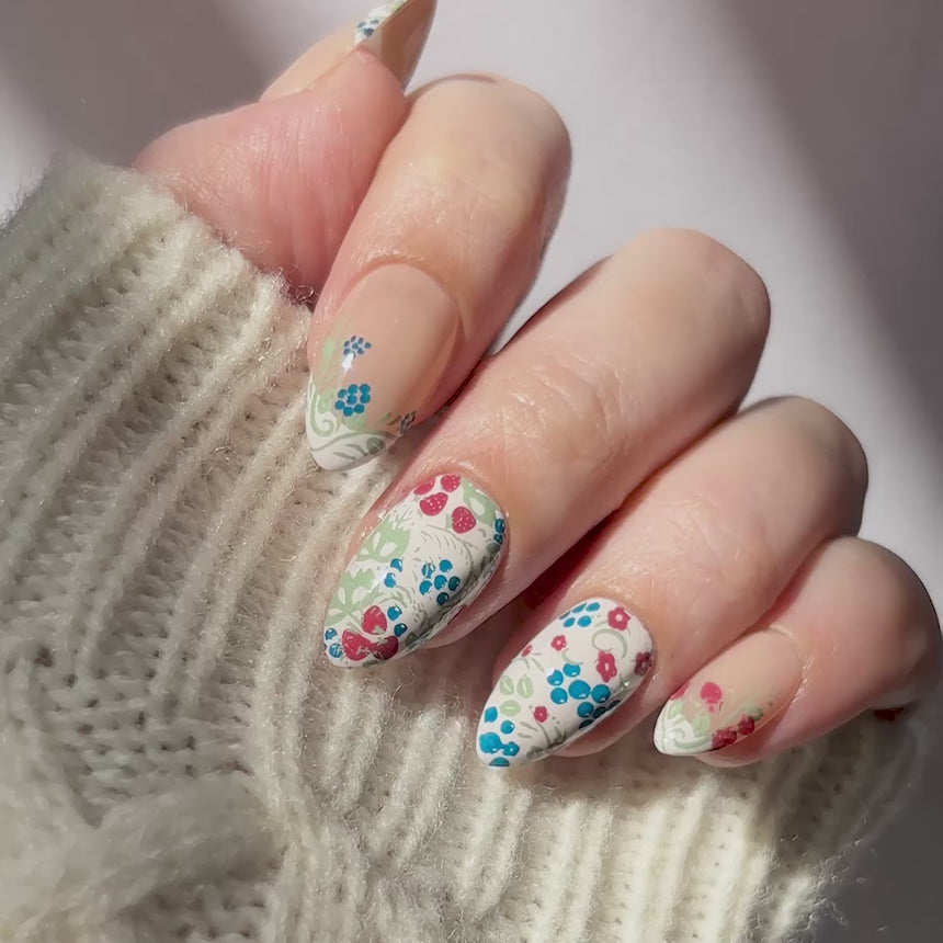 Afternoon Tea (M681) - Nail Stamping Plate