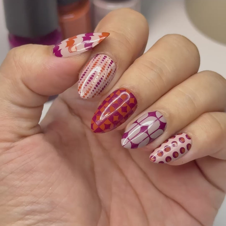 Alt Aesthetic (M640) - Nail Stamping Plate