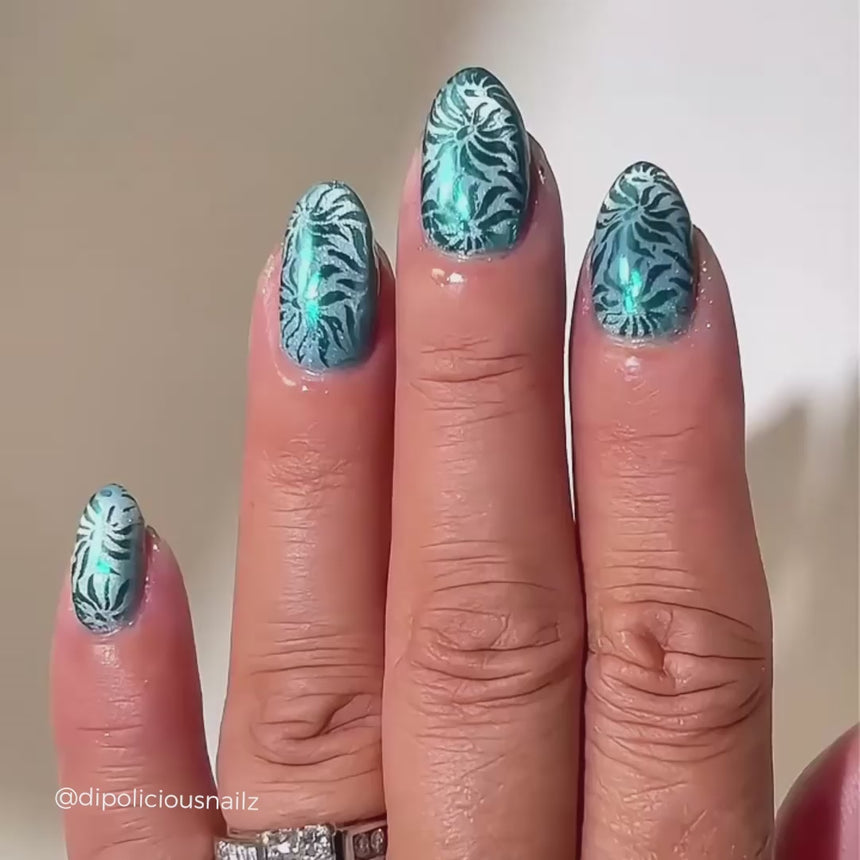 Bloom Revival: Petal Pulse (MXM147) - Nail Stamping Plate