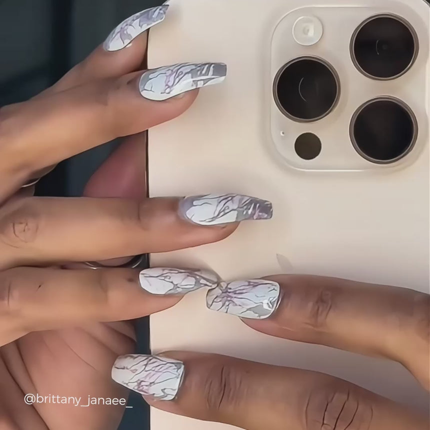 Marble (M553) - Nail Stamping Plate