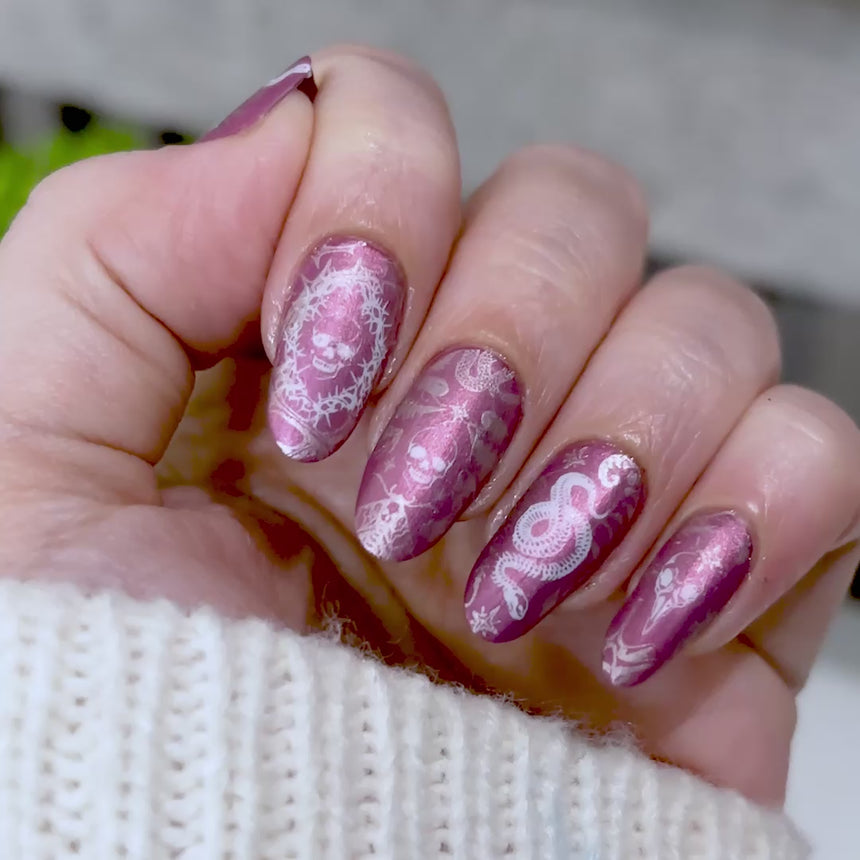 Herbarium (M720) - Nail Stamping Plate
