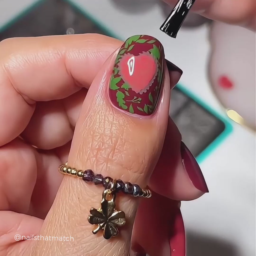 Patchwork (M484) - Nail Stamping Plate