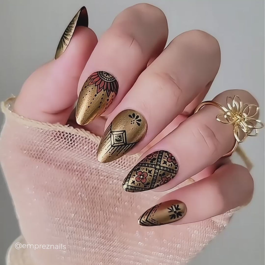 Fringe Forever: Bohemian Style Nail Stamping Starter Kit