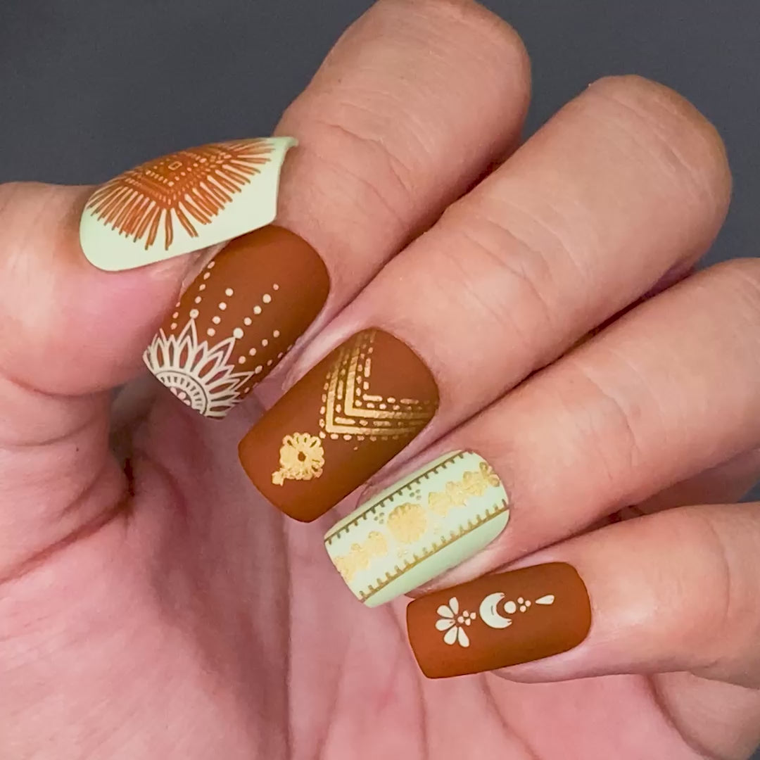 Fringe Forever: Bohemian Style Nail Stamping Starter Kit