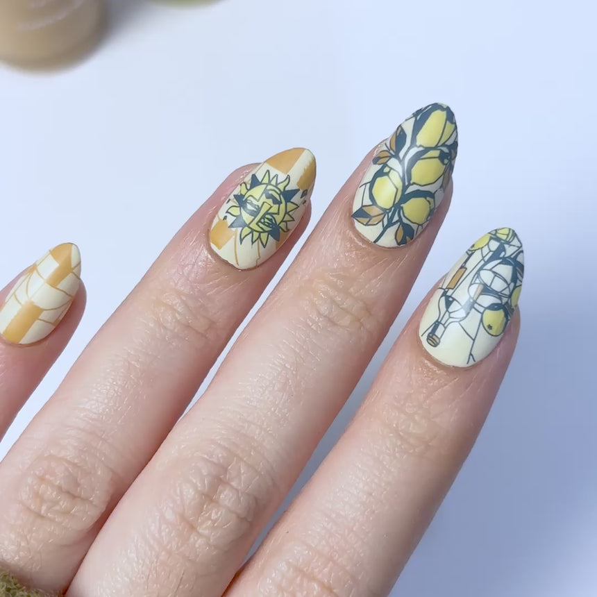 Perfect Angles (M736) - Nail Stamping Plate