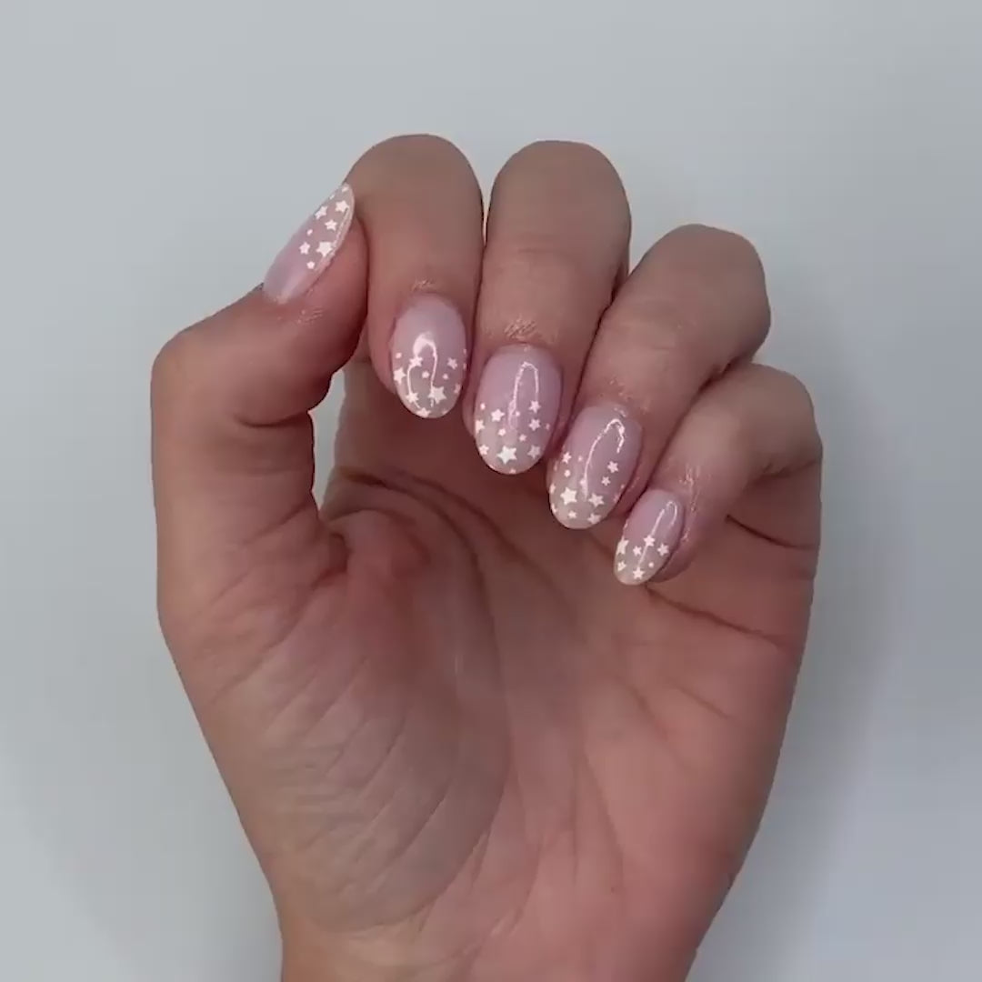 Simply Classic Nail Stamping Starter Kit with Blue Polish