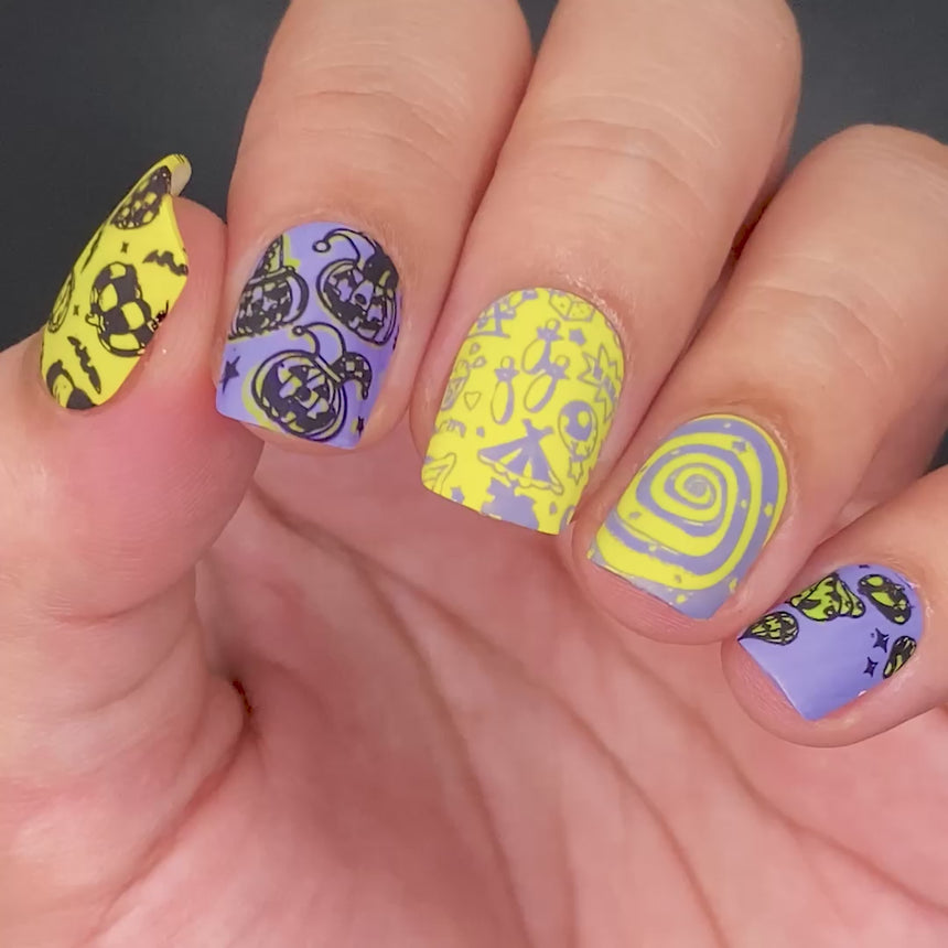 The Greatest Show (M408) - Nail Stamping Plate