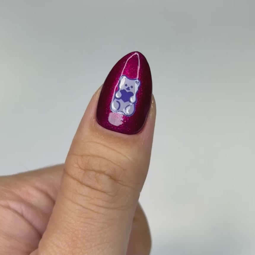 Bear-y in Love (M673) - Nail Stamping Plate