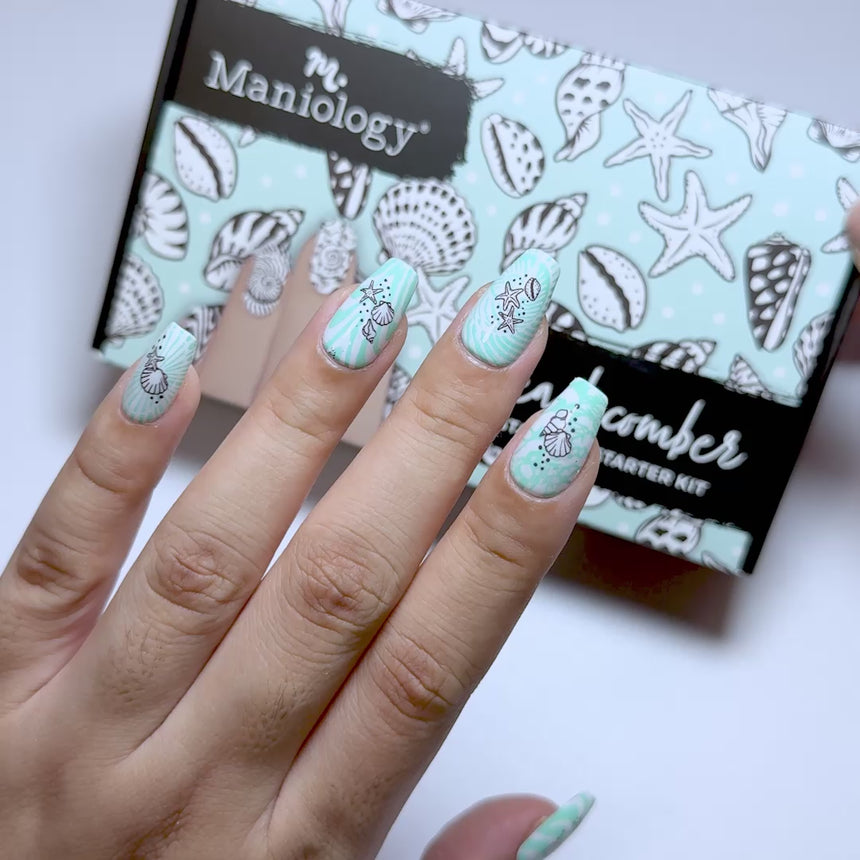 Beachcomber: Nail Stamping Starter Kit