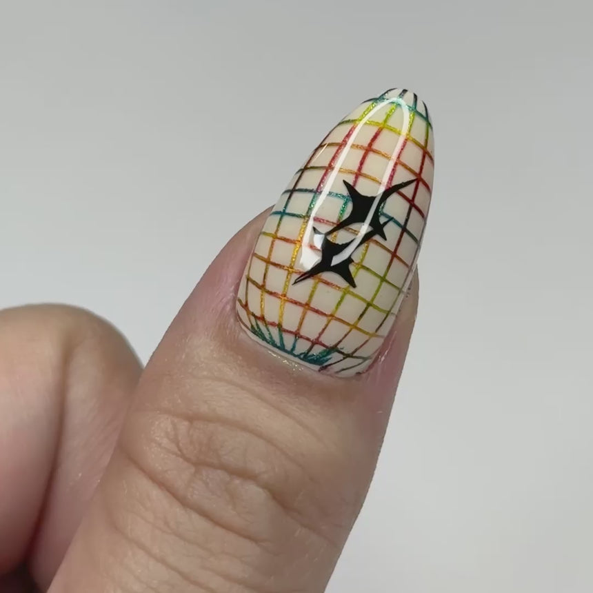 Y2k Icon (M635) - Nail Stamping Plate