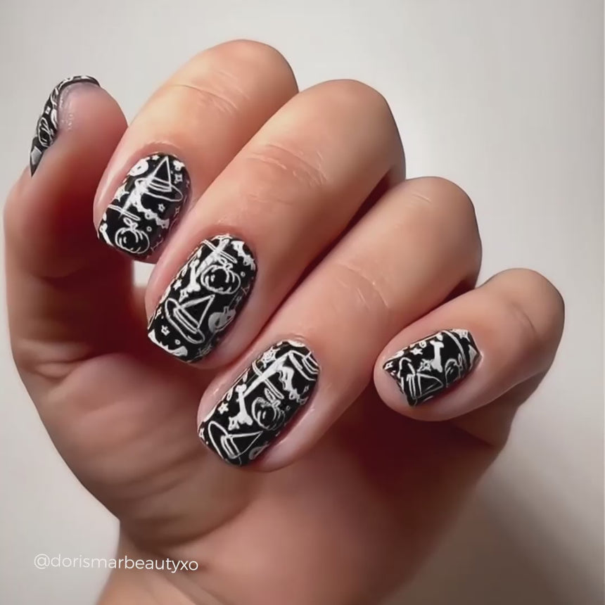 Trick Or Treat (M510) - Nail Stamping Plate