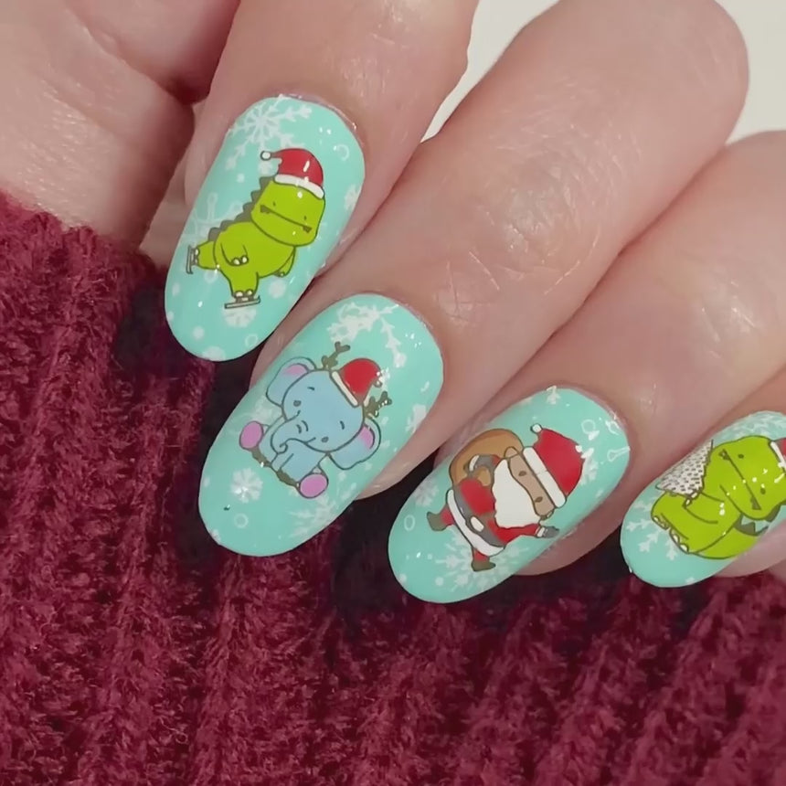 Frosty Friends: Nail Stamping Starter Kit