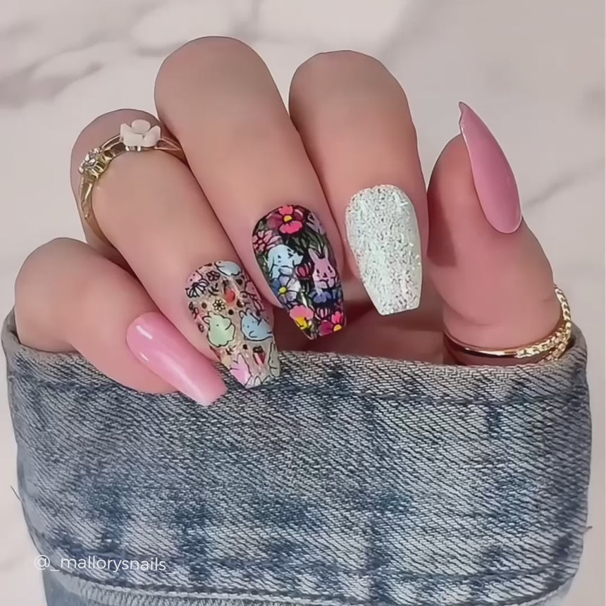 Hunny Buns (M567) - Nail Stamping Plate