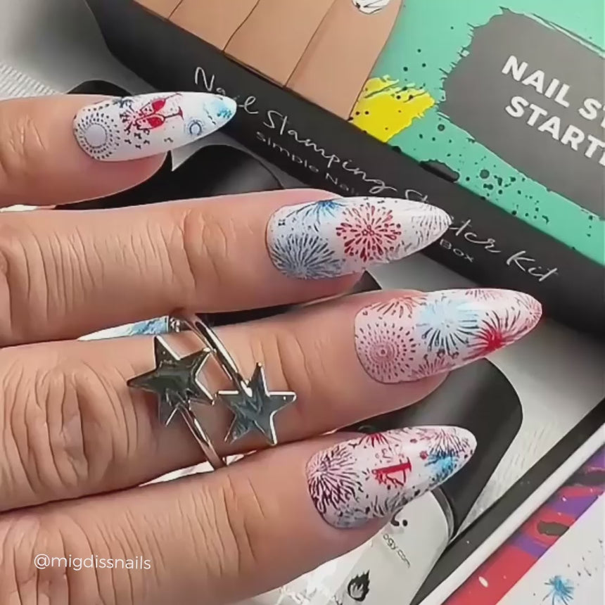 Holiday Occasions: Sparkling Celebration (m042) - Single Plate