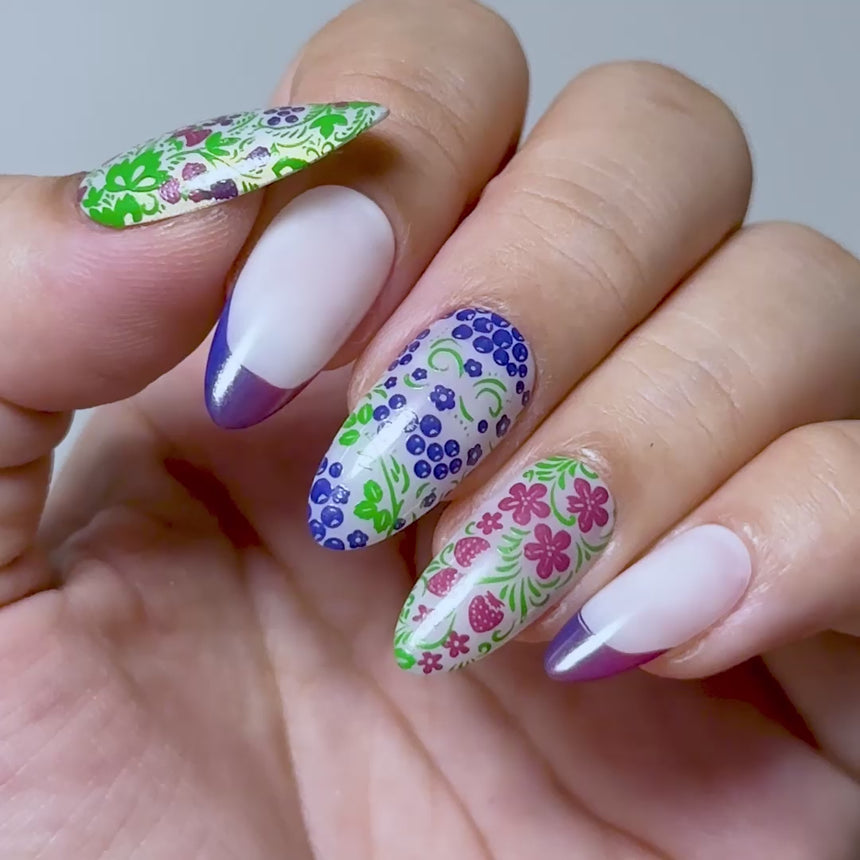 Afternoon Tea (M681) - Nail Stamping Plate