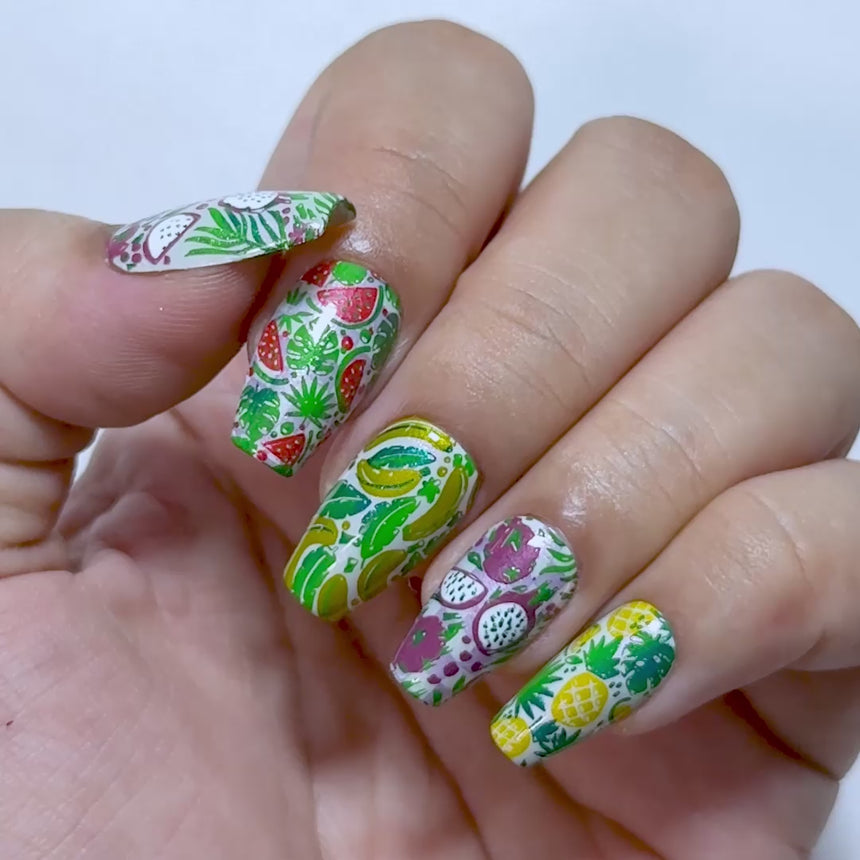 Fruta Fresca (M710) - Nail Stamping Plate