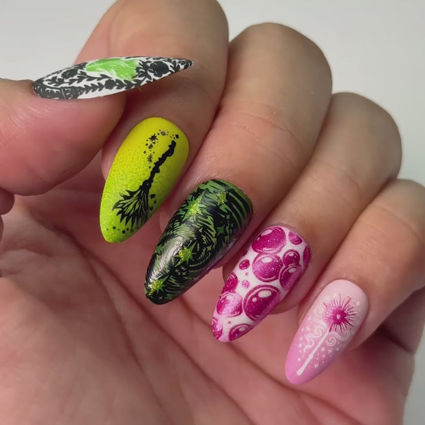 Wickedly Good (M648) - Nail Stamping Plate
