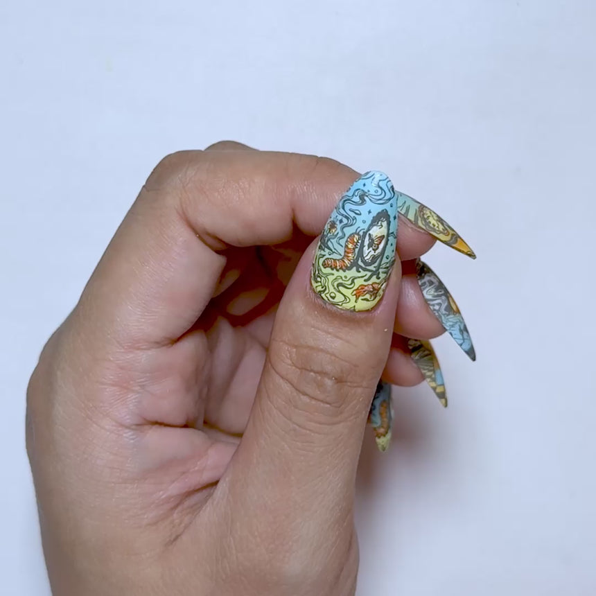 Dreamscape Visions (M737) - Nail Stamping Plate