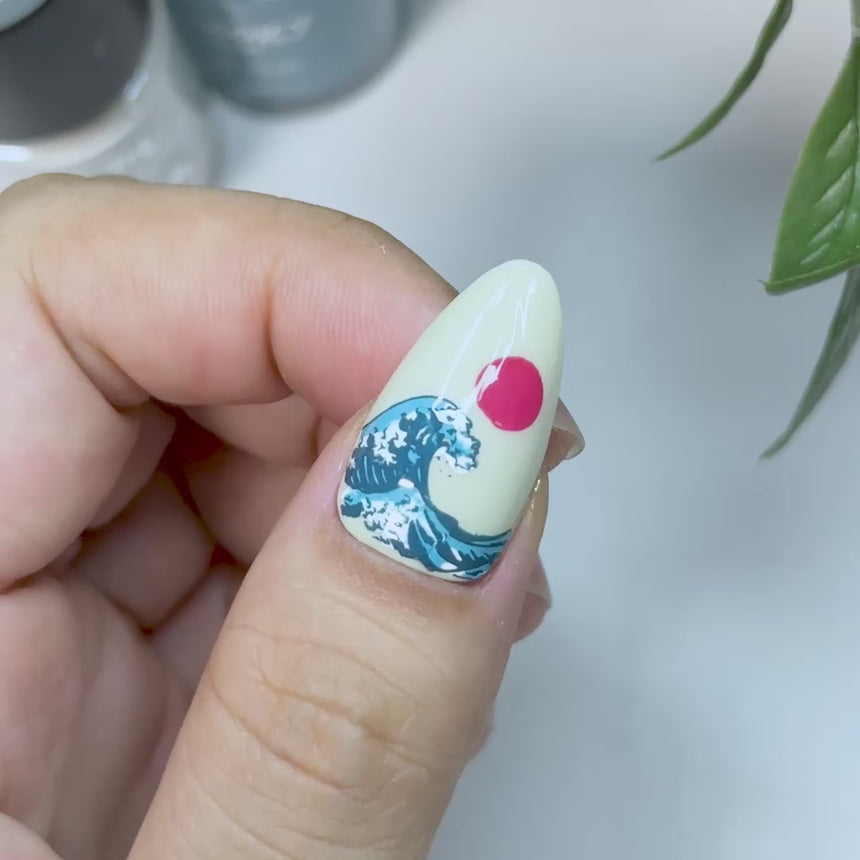 Floating Dreams (M684) - Nail Stamping Plate